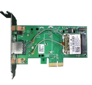 H04VY-1078x991 Dell Broadcom BCM943228HM4L Wireless PCI E Adapter Card H04VY