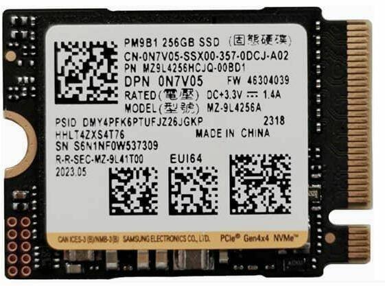 bGOa2uY71759722804-561x417 Dell 3497H Samsung PM9C1A 256GB NVMe 2230 SSD