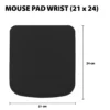 Mouse Pad with Wrist Cushion